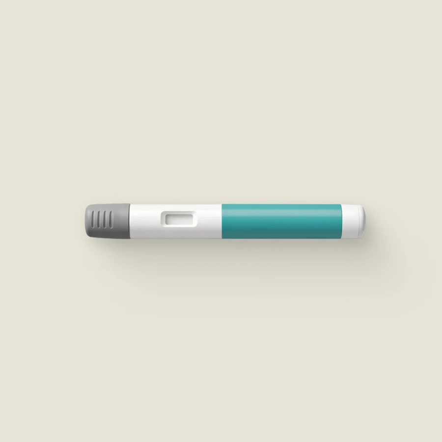 Illustrative photo of Wegovy® Pen medication packaging